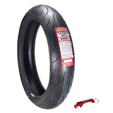 Kenda KM1 120/70ZR17 58W Sport Touring Motorcycle Tire(120/70-17) w/Keychain